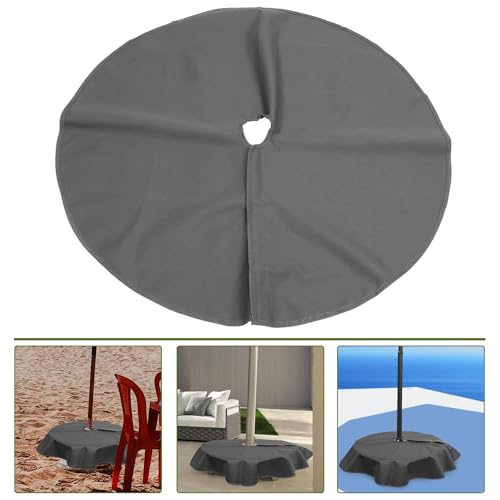 Housse de base de parasol ronde avec installation simple et design artisanal élégant - 4