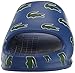 Lacoste Men's SERVE SLIDE 2.0, DK BLU/DK GRN, 13