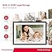 THOMSON 10.1 Inches Digital WiFi Picture Frame, Digital Photo Frame with 32 GB, 1280x800 HD IPS Touch Screen Electronic Frame, Auto-Rotate, Share Photos/Videos Instantly from Anywhere Great Gifts