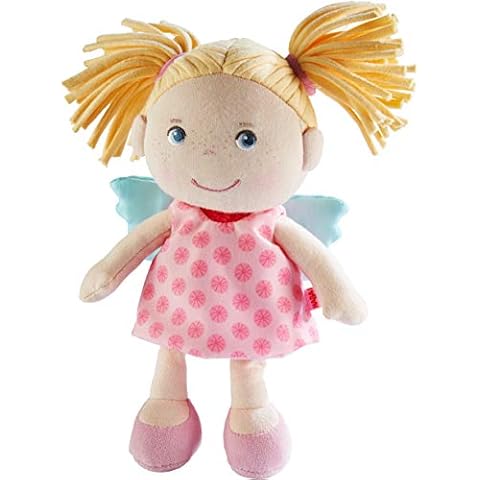 HABA Schutzengel Finja, weiche Stoffpuppe für Babys und Kinder ab 0 Jahren, Geschenk zur Geburt - 304103 Cover