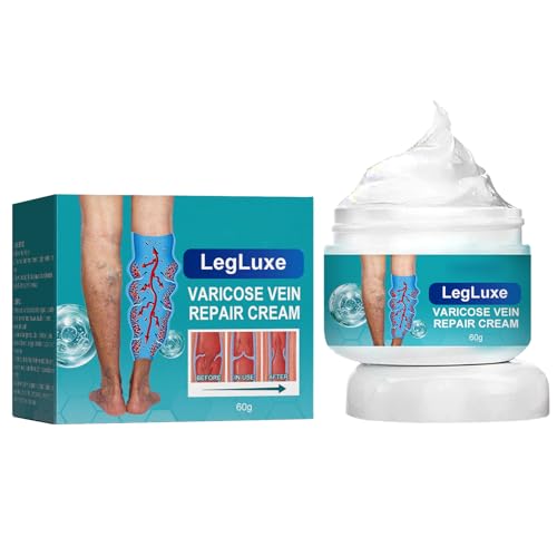 Crema Eliminación de Venas Varicosas,Crema Reparadora De Venas Varicosas,Tratamiento de las Arañas Vasculares,Spider Veins Cream,Crema Tratamiento de las Arañas Vasculares 60g