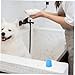 Toyvian 1Pcs Portable Dog Shower Sprayer Outdoor Pet Cleaning Tool with Soft Silicone Head for and Skin Care for Outdoor Adventures and Grooming Needs Blue