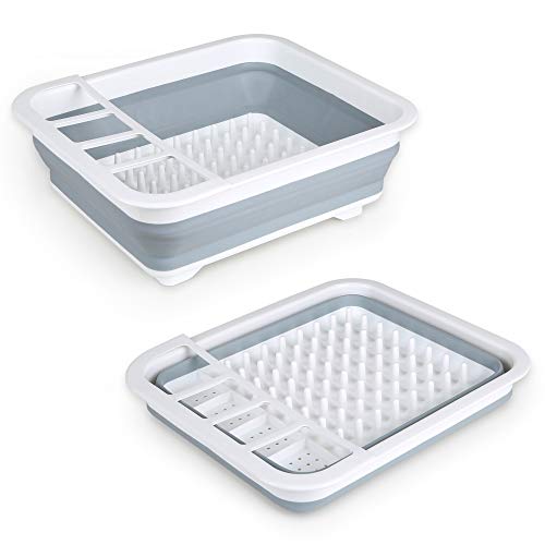 Edaygo Faltbares Abtropfgestell Abtropfständer, Platzsparend für kleine...