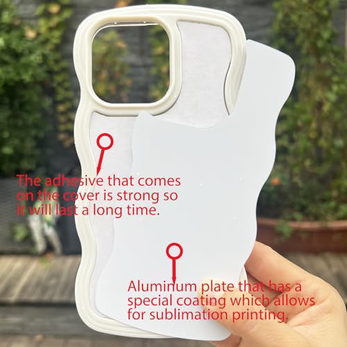 Coque vierge sublimation iPhone 15 Pro Max JUSTRY pour personnaliser votre style au quotidien