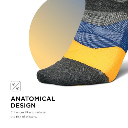 Image of Feetures Elite Light Cushion Mini Crew Sock - Sport Sock with Targeted Compression