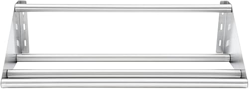 Miniatura 9 de Kitchen Tek - Estante de exhibición de licor de acero inoxidable 304 5 niveles 24 pulgadas 1 caja