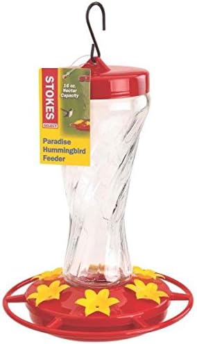 Stokes Select 38231 Paradise Glass Hummingbird Feeder (Pack of 2)