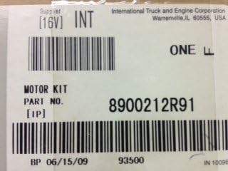 8900212R91 International Blower Assembly