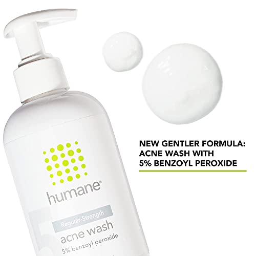 Humane BEAUTY-BPO-006 Regular-Strength Acne Wash - 5% Benzoyl Peroxide Acne Treatment For Face, Skin, Back And Body thumb #3