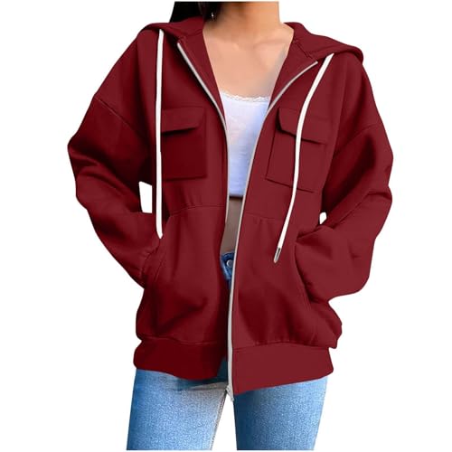 Veste polaire à capuche ultra douce et chaude avec fermeture éclair totale