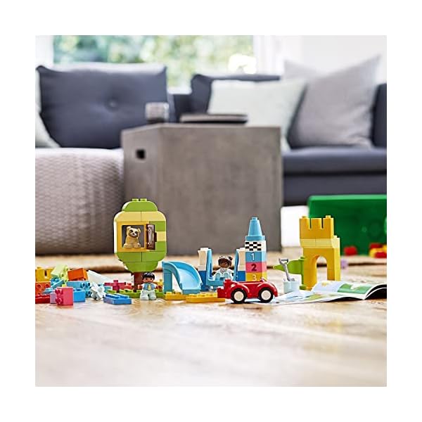 LEGO 10914 DUPLO Deluxe Steinebox, mit Bausteinen und Aufbewahrungsbox & 10909 DUPLO Mein erster Bauspaß, Lernspielzeug… – Bild 5