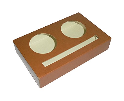 SDG PZ 80 Cestino Porta Bicchieri 2 Fori per Caffe' da ASPORTO Coffee Cup Holder
