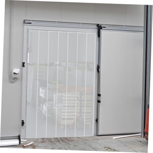 Rideau à lanières PVC isolant pour porte de commerce et magasin