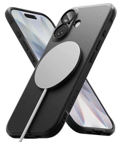 Image of Ringke Onyx Magnetic Compatible with iPhone 17 Case Back Cover [Strong Magnet] Military-Grade Protection TPU Shockproof Rugged Bumper Full Protection - Magnetic Black