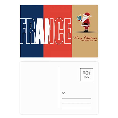 Cartes postales France drapeau tricolore lot de 20 idées cadeaux pour correspondants