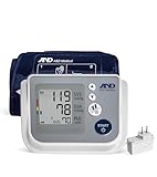 A&D Medical Multi-User Blood Pressure Monitor for Home Use UA-767FAC – Wide Range Cuff (8.6-16.5” / 22-42cm), Easy to Use, Adult Upper Arm, 60 Readings Per User (4 Users), AC Adapter, FSA/HSA Eligible