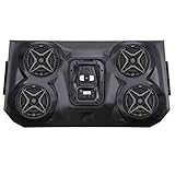 SSV Works WP-RZ3O65 Black Weather Proof Series Audio System for 2015-2023 Polaris RZR XP1000, XP4 1000, XP Turbo, XP4 Turbo w/Built-in 200 Watt 4 Channel Amplifier