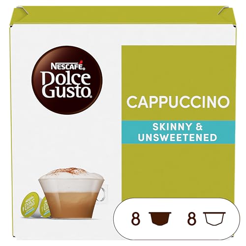 NESCAFÉ DOLCE GUSTO Cappuccino Light, 16 Capsule Compatibili Nescafé Dolce Gusto