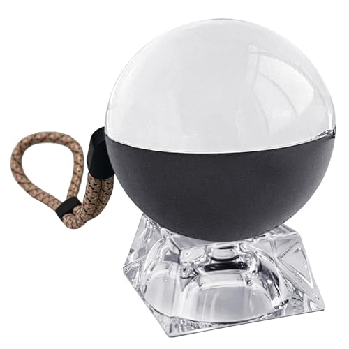 Bola de cristal electrónica para ver videos y fotos familiares en el salón