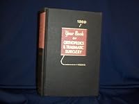 Year Book of Orthopedics & Traumatic Surgery 1969 B001AVAN50 Book Cover
