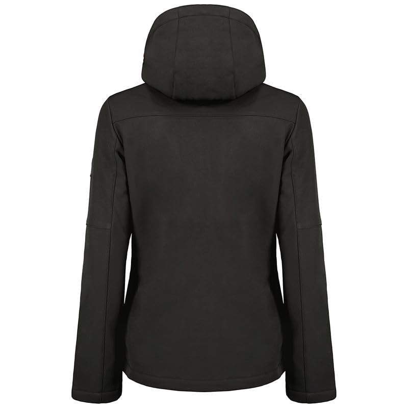 Veste Femme Softshell Capuche Impermeable et Coupe Vent Résistant - 5