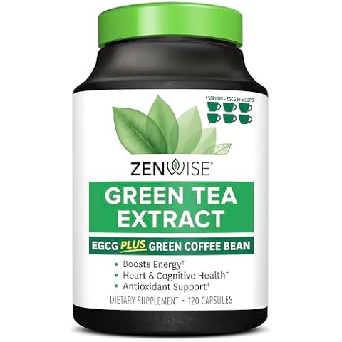 Zenwise Green Tea Extract with EGCG & Vitamin C Cover