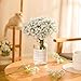 Veryhome 10PCS Fake Babys Breath Flowers Artificial White Flowers Gypsophila DIY Floral Bouquets Arrangement Wedding Home Decor
