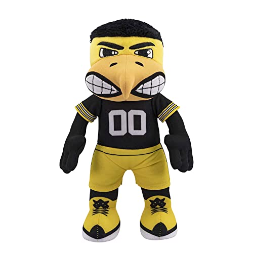 Bleacher Creatures Iowa Hawkeyes Herky The Hawk 10" Mascot Plush Figure - A Mascot for Play or Display
