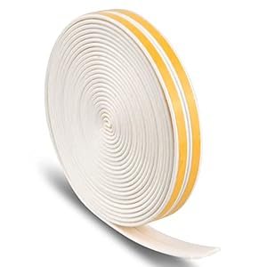 NATUCE Dichtungsband 9mm*2mm, 12M, Weiß