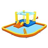 Bestway H2OGO!™ Wasserpark, Beach Bounce, 365 x 340 x 152 cm, mit Dauergebläse