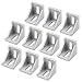 HONJIE 4040 Inside Corner Bracket Gusset for 4040 Aluminum Extrusion Profile with Slot-10PCS