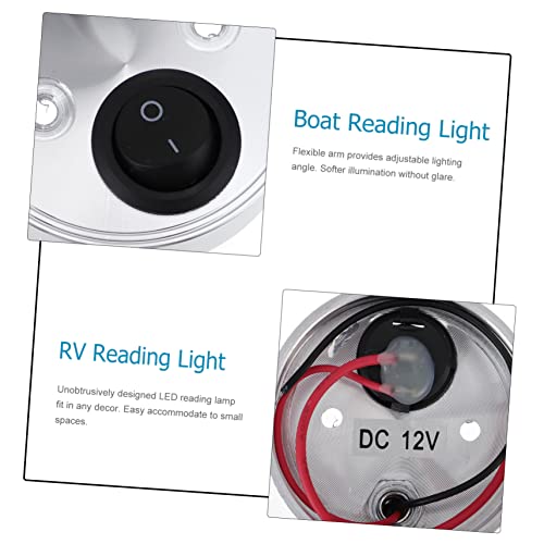 Foco de lectura LED 3W orientable para evitar fatiga visual en barco 7
