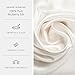 Fishers Finery 30mm 100% Pure Mulberry Silk Pillowcase, Quality Tested (White, King)