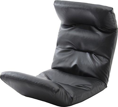 セルタン(Cellutane) 座椅子 高反発 和楽の雲 上タイプ 合成皮革 ブラック 頭部脚部リクライニング 日本製 A193上R-597BK セルタン(Cellutane) 座椅子 高反発 和楽の雲 上タイプ 合成皮革 ブラック 頭部脚部リクライニング 日本製 A193上R-597BK