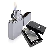 Nutzbar mit Zippo-Feuerzeugbenzin (separat erhältlich)