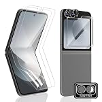 Yonntmmi – Yonntmmi Schutzfolie für Galaxy Z Flip 6 2+1+1 Stück, flexib