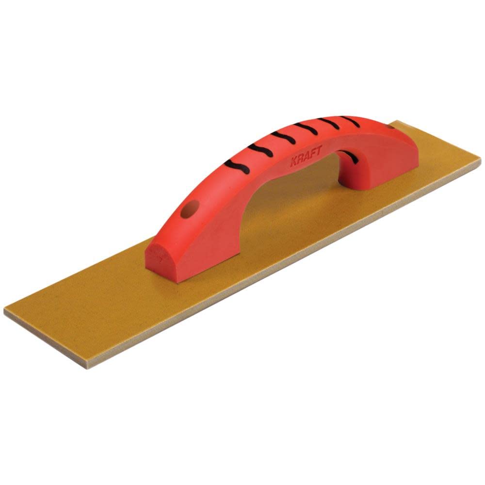 Flotador Kraft Tool CF503PF de extremos cuadrados para abrir poros en superficies de cemento