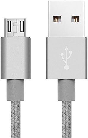 Samsung Micro USB Nylon Braided (1Meter, Grey)