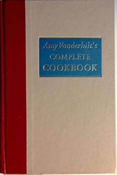 Imitation Leather Amy Vanderbilt's Complete Cookbook Book