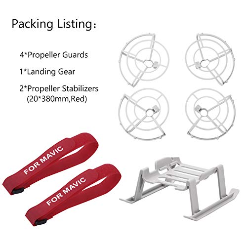 iEago RC Mavic Mini 2 Schutzset: Propellerschutz Halbgeschlossen Propeller Guard Propeller Protektor + Stoßfeste… – Bild 7