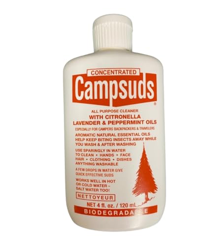 Sierra Dawn Campsuds with Citronella bottle