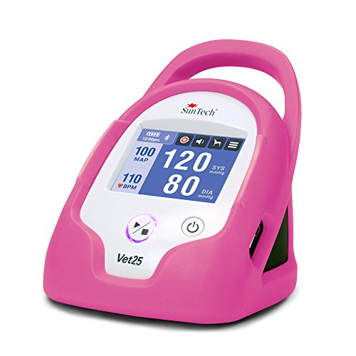 suntech vet25 veterinary continuous interval blood pressure monitor flamingo pink