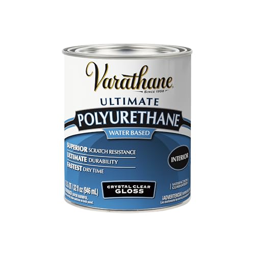 Varathane Water-Based Crystal-Clear Ultimate Polyurethane | Interior Wood Protection |