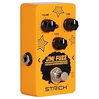 Authentic Fuzz Magic: Experience the unique, rich FUZZ tones of JIMI FUZZ, where every component works to create a mesmerizing sonic experience. 💡NOTE: This pedal can not take a battery, requires a DC 9V (100mA+) adapter with negative inside and posi...