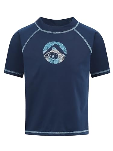 Image of Kanu Surf Boys' Hangout UPF 50+ Sun Protective Rashguard Swim Shirt