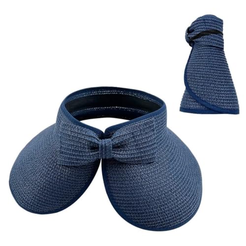Chapeau de paille pliable contre les coups de soleil pour voyage de loisirs