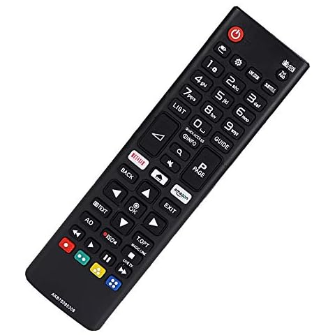 New Replacement AKB75095308 LG TV Remote Control for LG Smart TV 4K Ultra HD LED LCD TV - LG Universal TV Remote Control with Netflix Amazon Buttons Cover