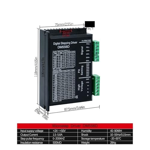 Pilote de moteur pas à pas Nema23 57HS76 sans surchauffe pour guidage de haute précision - 2