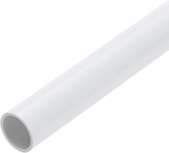 sourcing map 1/2 Inch PVC Rigid Tube Round Pipe Tubing Hardware Tubing ...