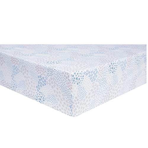 Image of Trend Lab Starry Night Fitted Crib SheetRainbow Fitted Crib Sheet for Baby Mattress, Made of 100% Cotton, Fits a Standard 28 x 52 in Crib Mattress